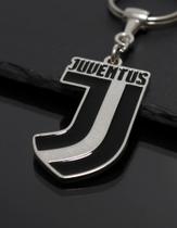 Chaveiro Juventus Itália Metal Pendente Pingente Bolsa Ziper
