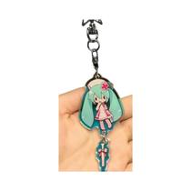 Chaveiro Kawaii Hatsune Miku, Pingente De Mochila Anime, Presente Girly Para Amigas No Aniversário