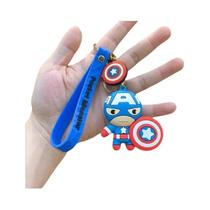 Chaveiro Kawaii Homem-Aranha - Figura de Ação para Mochila ou Bolsa Infantil