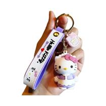 Chaveiro Kawaii Sanrio - Hello Kitty e Cinnamoroll - Pingente para Mochila