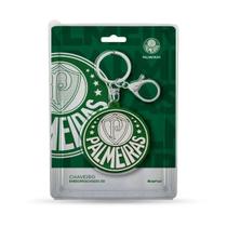 Chaveiro KazzaVip Emborrachado Oficial Escudo Time Palmeiras Fecho Mosquetão Futebol Brasileiros Verde Chaveiro KazzaVip Emborrachado Oficial Escudo Time Palmeiras Fecho Mosquetão Futebol Brasileiros Verde