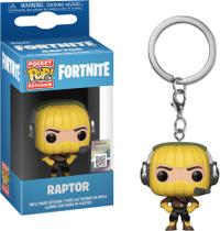 Chaveiro keychain funko raptor fortnite