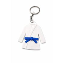 Chaveiro kimono jiu jitsu faixa preta impressão 3d bjj artes marciais chaveiro lutador