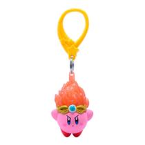 Chaveiro Kirby Fire Backpack Hangers Glow in The Dark Series 3 Just Toys - 787790985068