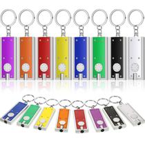 Chaveiro LED Hicarer, 16 peças, cores variadas