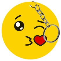 Chaveiro Lembrancinha - Emoji Mandando Beijo - 1 UN - LitoArte - Rizzo Chaveiro Lembrancinha - Emoji Mandando Beijo - 1 UN - LitoArte - Rizzo