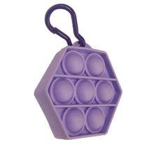 Chaveiro Lembrancinha Festa Pop It Sextavado Lilás 01 Unidade Rizzo Chaveiro Lembrancinha Festa Pop It Sextavado Lilás 01 Unidade Rizzo