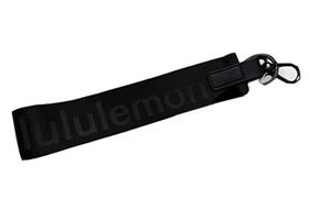 Chaveiro Lululemon Never Lost (9cm) - Preto/Super Escuro