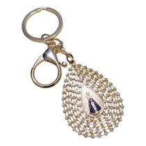 Chaveiro luxo nossa senhora aparecida gota strass mosquetão presente Chaveiro luxo nossa senhora aparecida gota strass mosquetão presente