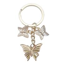 Chaveiro Luxury Rhinestone Butterfly Bag Charm