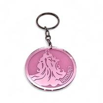 Chaveiro Mãe das Águas Iemanjá Rosa Espelhado 10 cm Chaveiro Mãe das Águas Iemanjá Rosa Espelhado 10 cm