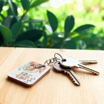 Chaveiro MDF Amizade: 25 Lembrancinhas com Frases Inspiradoras e Ilustrações