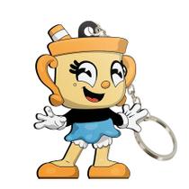 Chaveiro MDF Cuphead Srta. Cálice