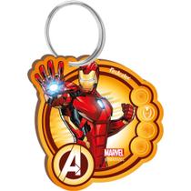 Chaveiro MDF Homem de Ferro Avengers - 1 Pacote 4 Peças - Festcolor - Rizzo