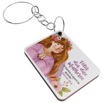 Chaveiro MDF Lembrancinha _ Dia das Mulheres