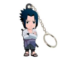 Chaveiro MDF Naruto Sasuke Uchiha