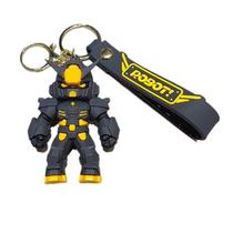 Chaveiro Mecha Warrior Guardian Mecha Chaveiro de PVC Chaveiro Mecha Warrior Guardian Mecha Chaveiro de PVC