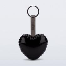 Chaveiro Melissa Heart Bag Charm Preto Chaveiro Melissa Heart Bag Charm Preto