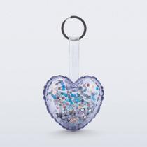 Chaveiro Melissa Heart Bag Charm Vidro Multicor Chaveiro Melissa Heart Bag Charm Vidro Multicor