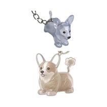 Chaveiro Memorial Para Pelos De Animais De Estimação, Pingente Fofo De Pelos De Cachorro