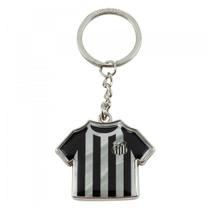 Chaveiro Metal Camisa Time 3.5cm - Santos