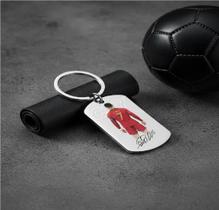 Chaveiro Metal Cristiano Ronaldo CR7 Presente Fãs de Futebol Chaveiro Metal Cristiano Ronaldo CR7 Presente Fãs de Futebol