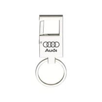 Chaveiro Metal Espelhado Mosquetão Para Audi - E Chaveiro Metal Espelhado Mosquetão Para Audi - E