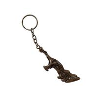 Chaveiro Metal Gamer Jogo God Of War Lâmina do Caos Kratos Acessórios Geek Presentes Nerd