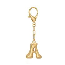 Chaveiro Metal Letter A Gold Chaveiro