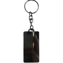 Chaveiro Metal Retangular Grande - Personalizado Chaveiro Metal Retangular Grande - Personalizado