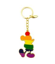 Chaveiro Mickey Arco-Íris 6cm Disney