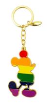 Chaveiro Mickey Arco-íris 6cm - Disney