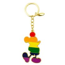 Chaveiro mickey arco-íris 6cm - disney