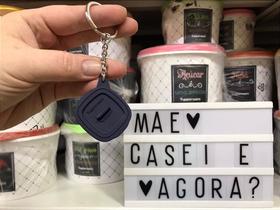 Chaveiro Micro Pro Grill - Acessório Importado Tupperware Azul e Cinza Chaveiro Micro Pro Grill - Acessório Importado Tupperware Azul e Cinza