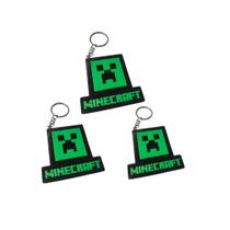 Chaveiro Minecraft Creeper Acessório Criativo para Bolsas e Chaves