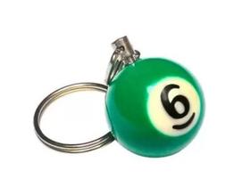 Chaveiro Mini Bola De Bilhar / Sinuca -numerado