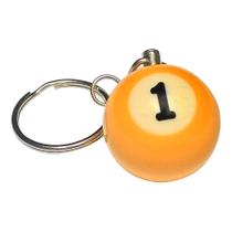 Chaveiro Mini Bola de Bilhar Sinuca Snooker Nº 1 ao 15