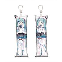 Chaveiro Mini Dakimakura Hatsune Miku Chaveiro Mini Dakimakura Hatsune Miku