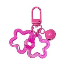 Chaveiro Mini Estrela Pastel Para Crianças Meninas Kawaii Para Mochila Ou Bolsa Presente