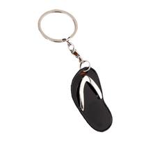 Chaveiro Mini Flip Flop, acessório de chaveiro de metal colorido Chaveiro Mini Flip Flop, acessório de chaveiro de metal colorido