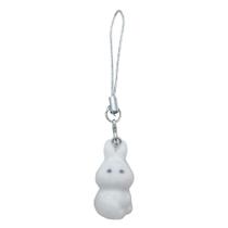 Chaveiro Mini Fluffy Bunny Cute Plush Rabbit Bag, acessório Chaveiro Mini Fluffy Bunny Cute Plush Rabbit Bag, acessório