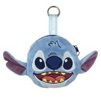 Chaveiro Mini Fluffy Com Zíper Disney DAC Stitch
