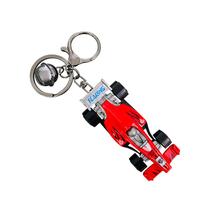 Chaveiro Mini Formula Car Cartoon Alloy Racing Car Chaveiro Chaveiro Mini Formula Car Cartoon Alloy Racing Car Chaveiro