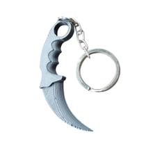 Chaveiro Mini Karambit CS2 Fidget Gamer Decorativo Colecionável -