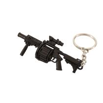 Chaveiro Mini MGL Grenade Launcher 7 cm, modelo PUBG Metal Chaveiro Mini MGL Grenade Launcher 7 cm, modelo PUBG Metal
