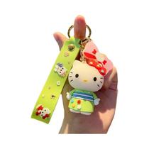 Chaveiro Mini Modelo Hello Kitty, Pingente Decorativo De Desenho Animado Para Mochilas E Bolsas