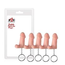 Chaveiro Mini Pênis com Escroto
