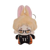 Chaveiro Mini Plush De Haikyuu Hinata Shoyo E Tobio Kageyama, Boneco De Vôlei De 10cm, Pingente Para