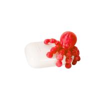 Chaveiro Mini Polvo Articulado Acessório para Bolsas, Chaves