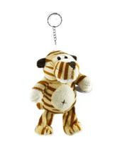 Chaveiro Mini Sapinho ou Girafa de Pelúcia